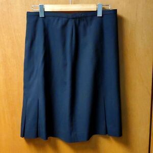 Anne Klein Womans Black Pleated Skirt,  Size 12